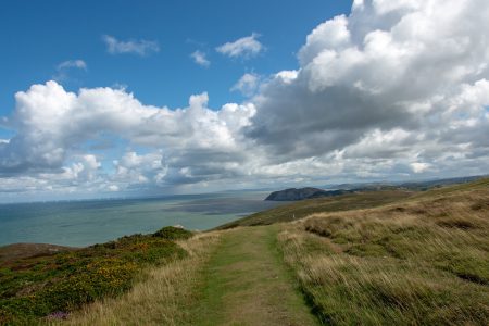 Der Abstieg naht Richtung Llandudno (Foto: Martin Dühning)