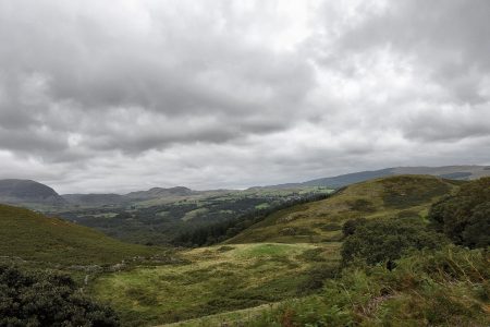 Berglandschaft in Snowdownia nahe Tan-y-Bwlch (Foto: Martin Dühning)