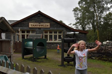 Kinderspielplatz bei Tan-y-Bwlch (Foto: Martin Dühning)