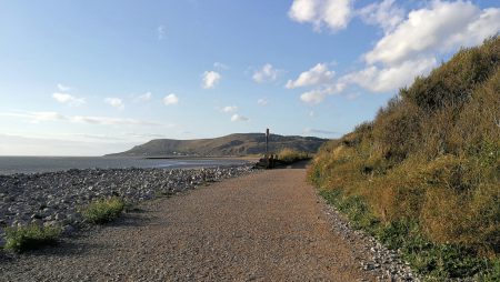 Uferweg von Deganwy zum Südstrand von Llandudno (Foto: Martin Dühning)