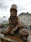 Der Verrückte Hutmacher an der Promenade des Nordstrandes von Llandudno (Foto: Martin Dühning)