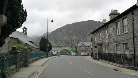 Straßenzug in Blaenau Ffestiniog (Foto: Martin Dühning)