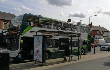 Der Bus nach Northenden (Foto: Martin Dühning)