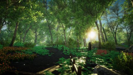 Virtueller Wald in Eastshade (Screenshot)