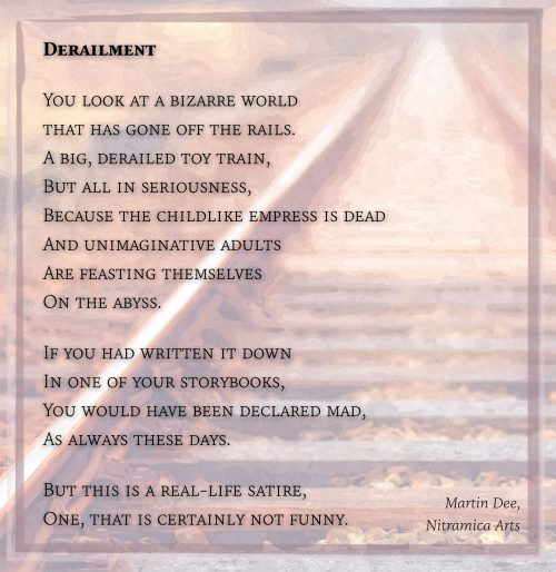 Derailment - Visual Poem