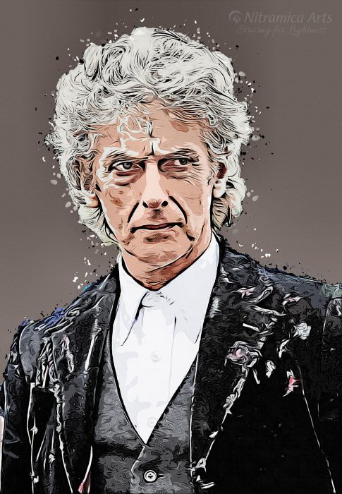 Peter Capaldi als Zwölfter Doktor (Grafik: Martin Dühning)