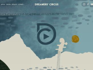 Webseite der Band "Dreamer's Circus" (Screenshot)