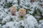 Kara und Luisa im Schnee (Foto: Martin Dühning)
