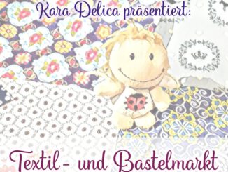 Kara Delica präsentiert Textilwaren für den Markt in Ventadorn