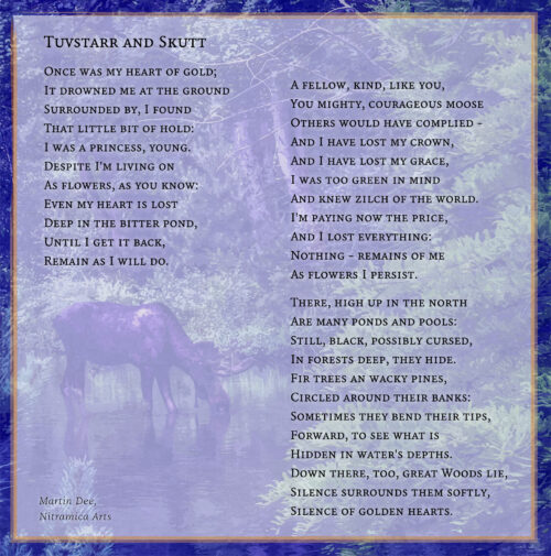 Tuvstarr and Skutt - Visual Poem (Text: Martin Duehning)