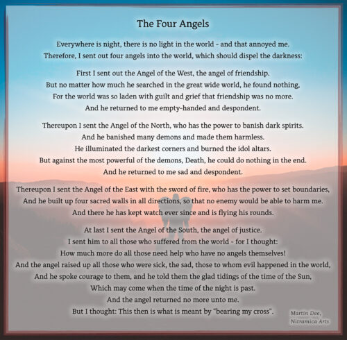 The Four Angels - Visual Poem (Text: Martin Duehning)