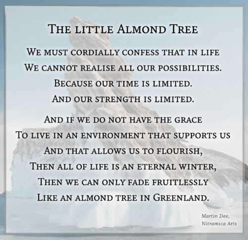 The Little Almond Tree - Poem (Text: Martin Duehning)