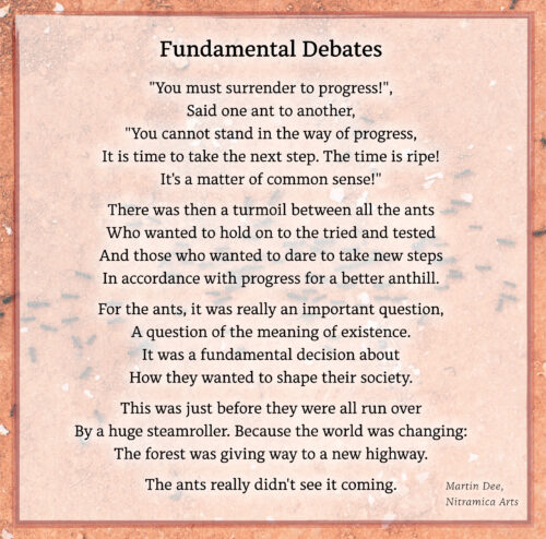 Fundamental Debates (Text: Martin Dühning)
