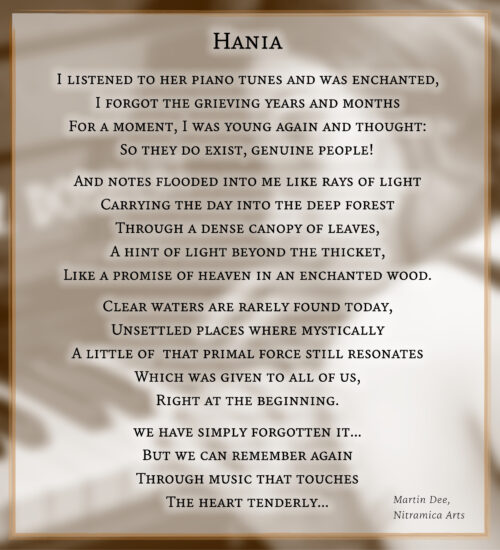 Hania (Text: Martin Dühning)