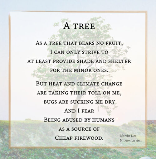 A Tree - Poem (Text: Martin Duehning)