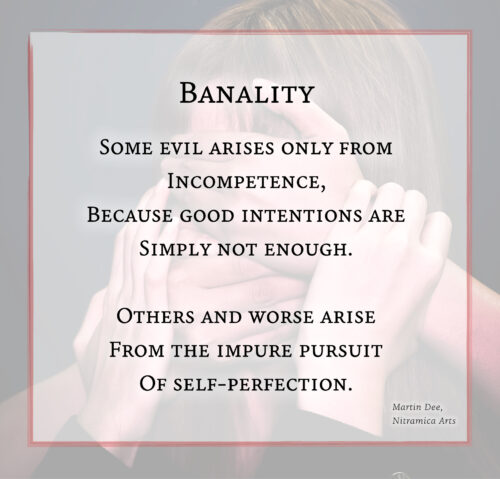 Banality - Poem (Text: Martin Duehning)