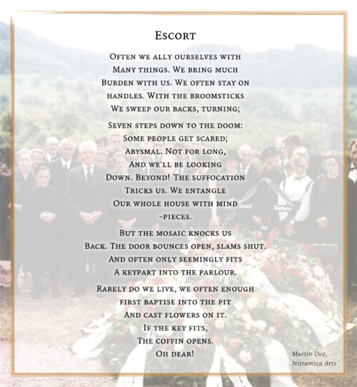 Escort - Poem (Text: Martin Duehning)