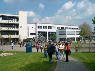 Pädagogische Hochschule in Freiburg vor 20 Jahren (Foto: Martin Dühning)