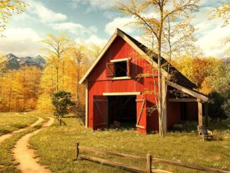 Autumnal Barn (Grafik: Martin Duehning)