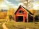 Autumnal Barn (Grafik: Martin Duehning)