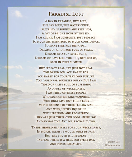 Paradise Lost - Poem (Text: Martin Duehning)