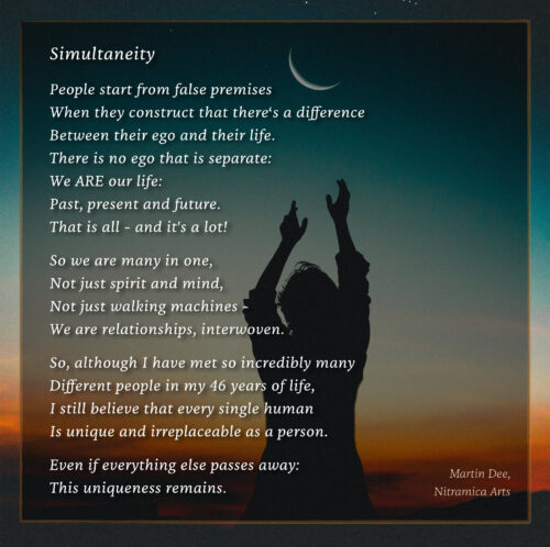 Simultaneity - Poem (Text: Martin Duehning)