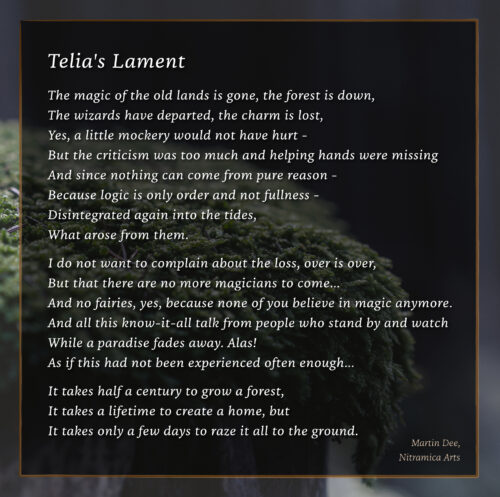 Telia's Lament (Text: Martin Duehning)