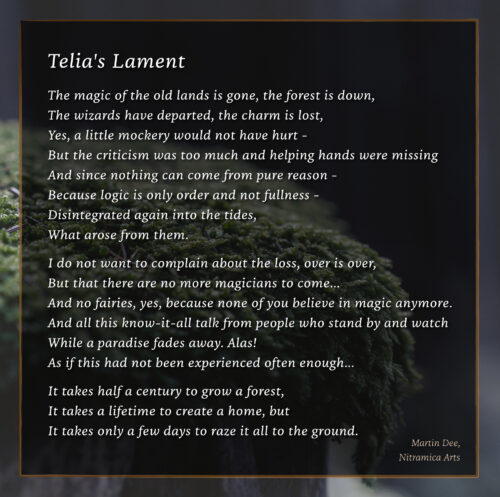 Telia's Lament (Text: Martin Duehning)