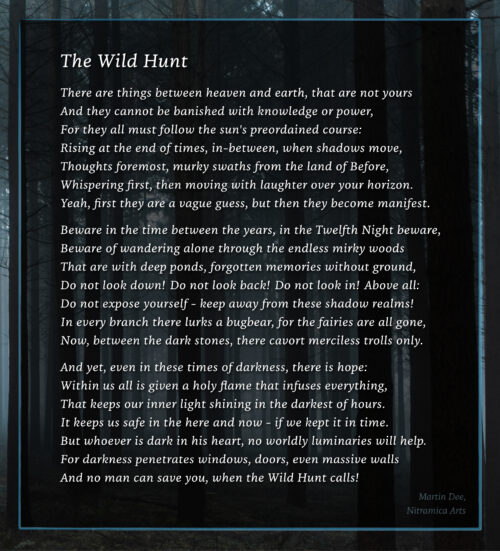 The Wild Hunt - Poem (Text: Martin Duehning)