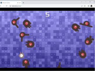 Ein erstes Browser-Spiel mit Godot (Screenshot)