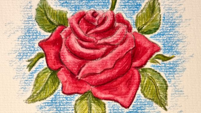 Valentinsrose (Grafik: Martin Dühning) Valentinsrose (Grafik: Martin Dühning)