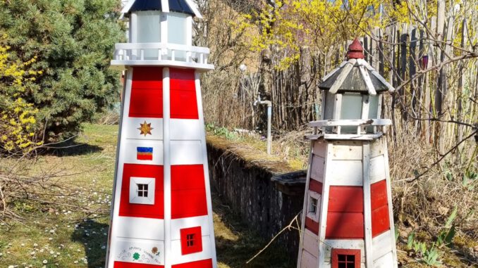 Der neue und der alte Leuchtturm (Foto: Martin Dühning)