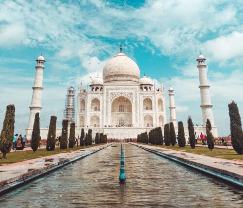 Symmetrien des Taj Mahal (Foto: Bhavitya Indora via Pexels)