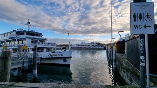 Die "Schwaben" ruht im Konstanzer Hafen (Foto: Martin Dühning)