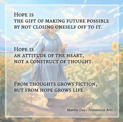 Hope - Text and Graphic: Martin Duehning