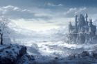 Winterliche Fantasylandschaft