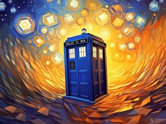 Die Tardis des 14. Doctors (Grafik: Martin Dühning)