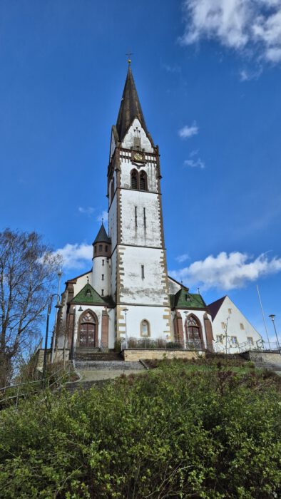 Die Kirche Peter und Paul in Grießen am 24. März 2024 (Foto: Martin Dühning)