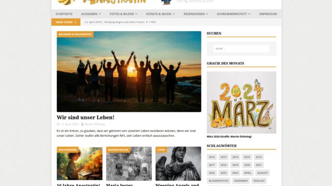 Die Anastratin-Webseite im April 2024 (Screenshot)