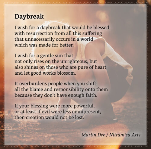 Daybreak (Text: Martin Duehning)