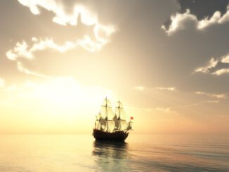 Sailing Away, gerendert mit Vue 2023 (Grafik: Martin Dühning)
