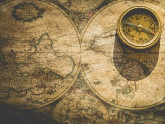Reisekarte (Foto: Ylanite Koppens via Pexels)