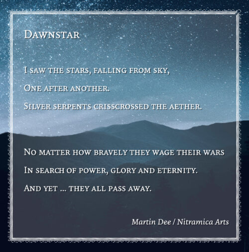 Dawnstar - Poem (Text: Martin Duehning)