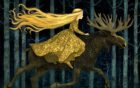 Princess Tuvstarr and Skutt, the Moose (Grafik: Martin Duehning)