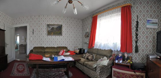 Das Wohnzimmer von Sophie Jester vor seiner Auflösung im Jahr 2012 (Foto: Martin Dühning)