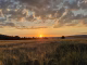 Sonnenuntergang bei Oberlauchringen Ende Mai 2026 (Foto: Martin Dühning)